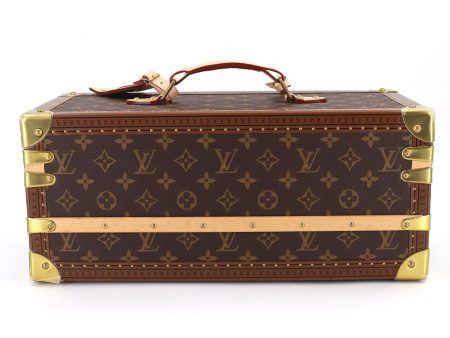 LOUIS VUITTON Monogram Coffret Champagne Bottle Case M20309 Gold Hardware RFID Online Hot Sale