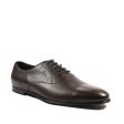 Gucci Men s Shoes Brown Pebbled Leather Oxfords (GGM1543) For Discount