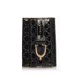 Gucci Microguccissima Nice Patent Leather Key Holder on Sale