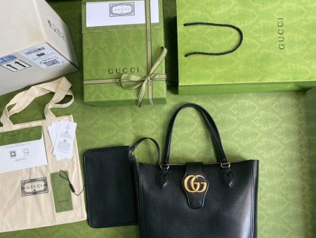 Gucci Medium Tote With Double G Bag Discount