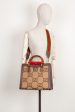 GUCCI Diana Bag Jumbo GG Canvas Brown on Sale