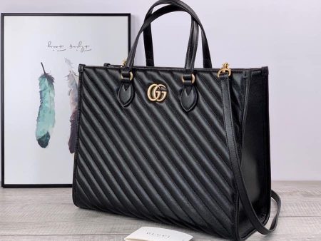 Gucci  Marmont Medium Tote Bag Hot on Sale