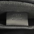 GUCCI - Black GG Monogram Canvas Shoulder Bag Online Sale