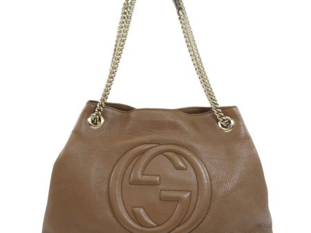 Gucci 308982 Soho Chain Bag Tote Calf Ladies Cheap