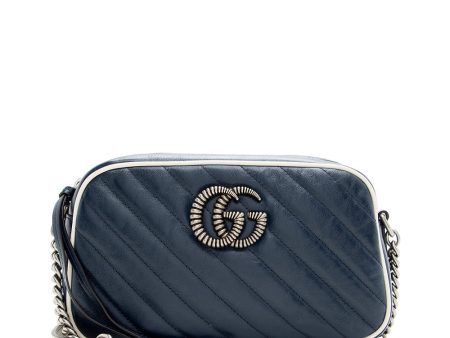 Gucci Matelasse Leather GG Marmont Small Torchon Shoulder Bag For Sale