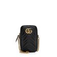 Gucci Matelasse Leather GG Marmont Mini Crossbody Bag Fashion