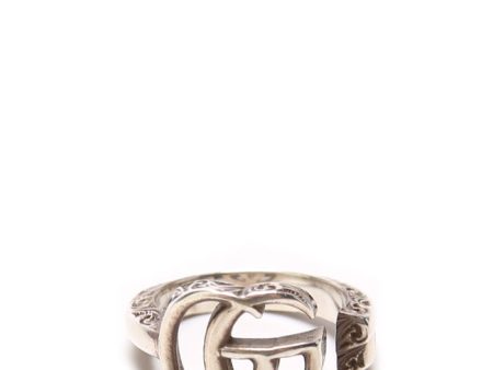 Gucci Key Aged Ring 925 Size 4.5 on Sale