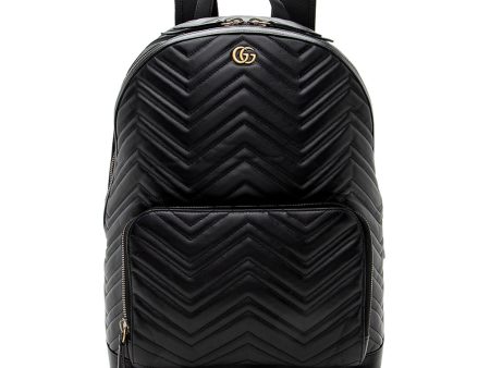 Gucci Matelasse Leather GG Marmont Day Backpack Supply