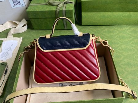 Gucci  Marmont Mini Top Handle Bag Fashion