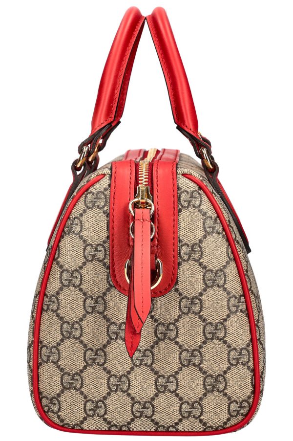 GUCCI Kingsnake Boston Bag GG Supreme on Sale