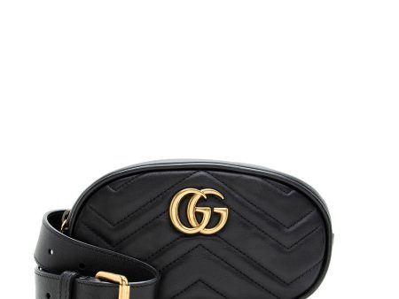 Gucci Matelasse Leather GG Marmont Belt Bag - Size 95 Cheap