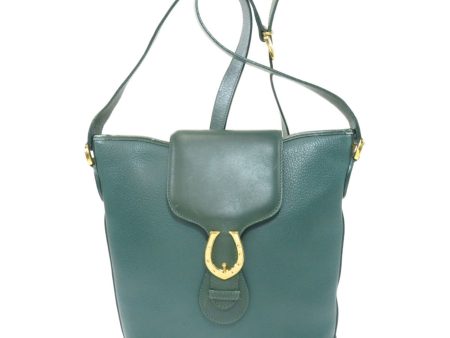 Gucci 001 084 1200 metal fittings motif shoulder bag leather ladies GUCCI Online Sale