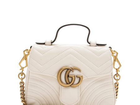 Gucci Matelasse Leather GG Marmont Mini Top Handle Bag Online