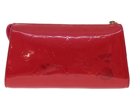 LOUIS VUITTON Monogram Vernis Trousse Cosmetic Pouch Rose Pop M93647 Auth 49159 Online now