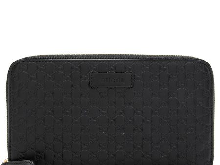 Gucci Microguccissima Leather Zip Wallet on Sale