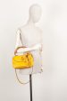 GUCCI 1947 New Convertible Bamboo Top Handle Bag Medium Yellow on Sale