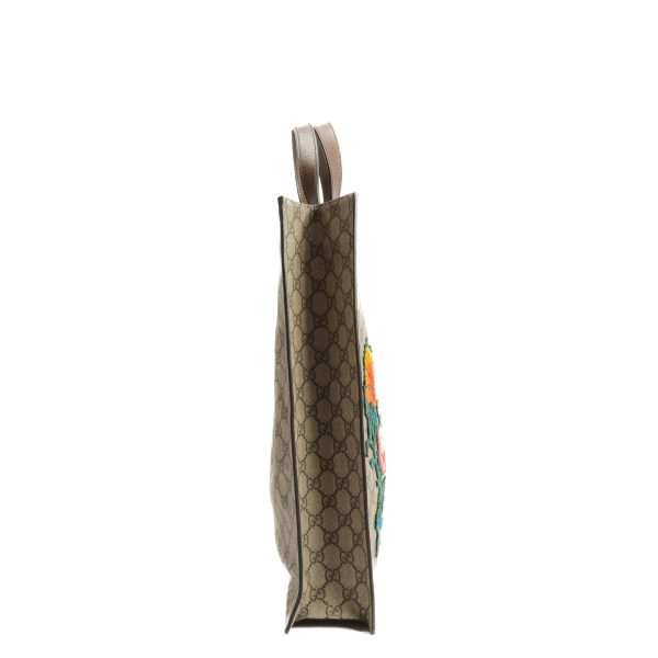 GUCCI Convertible Soft Embroidered GG Tote - Tall Supply