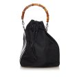 Gucci Bamboo Nylon Bucket Bag Online now