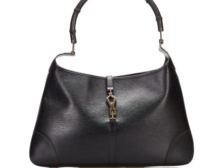 Gucci Bamboo Jackie Leather Shoulder Bag For Discount