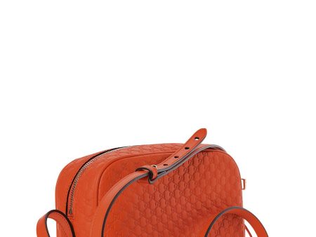 Bree Microguccissima Crossbody Orange Online Hot Sale