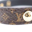 LOUIS VUITTON M6534 Bracelet Blooming Monogram Brown Women s Hot on Sale