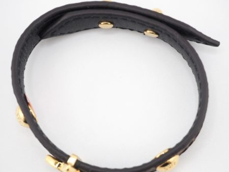 LOUIS VUITTON M6534 Bracelet Blooming Monogram Brown Women s Hot on Sale