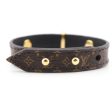 LOUIS VUITTON M6534 Bracelet Blooming Monogram Brown Women s Hot on Sale