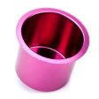 Vivid Red Aluminum Cup Holder Supply