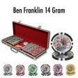 500 Ct - Pre-Packaged - Ben Franklin 14 G - Black Aluminum For Cheap