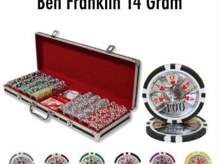 500 Ct - Pre-Packaged - Ben Franklin 14 G - Black Aluminum For Cheap