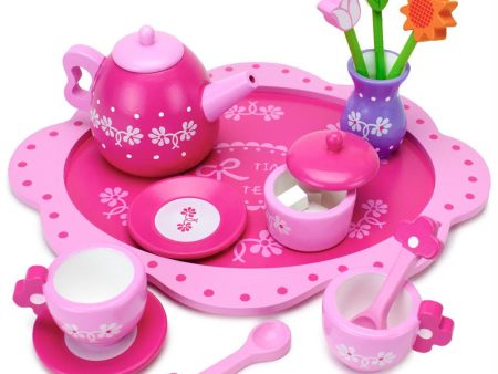 Pink Blossoms Tea Set for Two Fashion