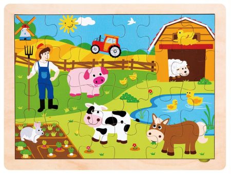 Busy Barnyard Inset Jigsaw Puzzle Online Sale