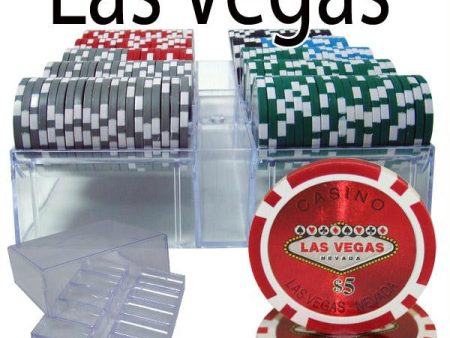 200 Ct - Pre-Packaged - Las Vegas 14 G - Acrylic Tray Supply