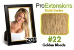 #22 Medium Golden Blonde Pro Cute Sale