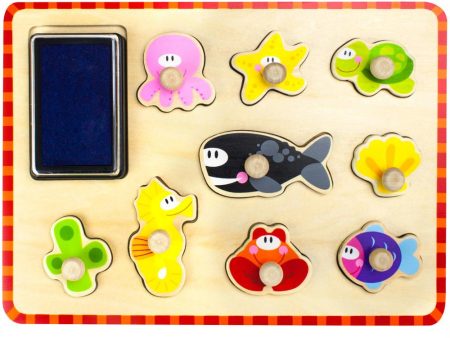 Puzzle Stampers Marine Animals Fashion