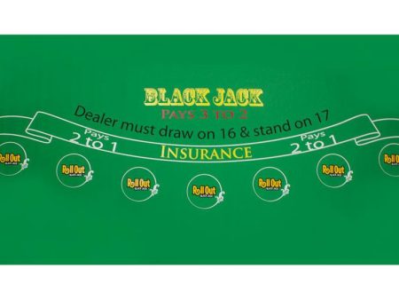 Rollout Gaming Blackjack Table Top Cheap