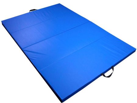 Blue Children s and Gymnastics 4  x 6  Tumbling Mat For Discount