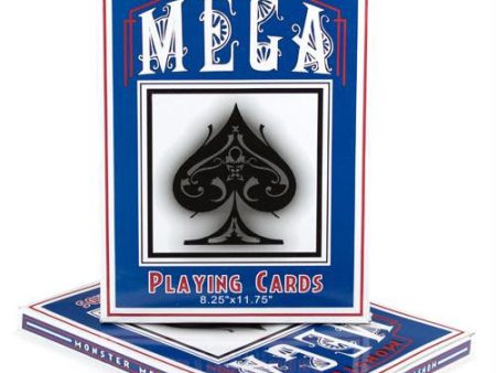 Super Jumbo Oversize Playing Cards 8.25 x11.75  For Discount