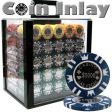 1000 Ct Acrylic Standard Breakout-Coin Inlay 15 Gram Chips For Sale