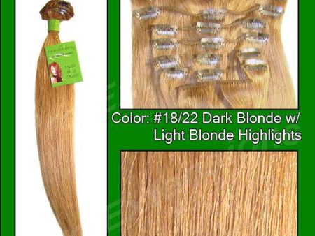 #18-22 Dark Blonde w- Light Highlights - 14 inch Online now