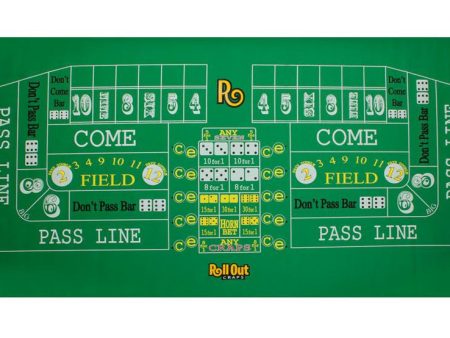 Rollout Gaming Craps Table Top Online now