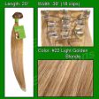 #22 Medium Blonde - 20 inch Remi Hot on Sale