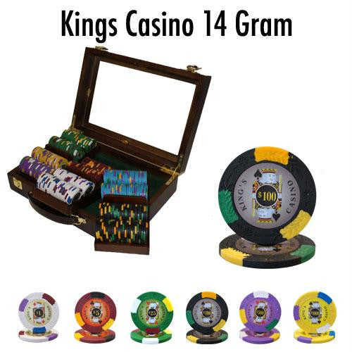 300 Ct - Custom Breakout - Kings Casino 14 G - Walnut For Discount