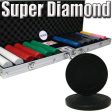 Standard Breakout 600 Ct Super Diamond Chip Set - Aluminum Supply