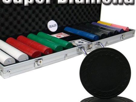 Standard Breakout 600 Ct Super Diamond Chip Set - Aluminum Supply