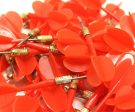 144 Pack Red Metal Tip Brass Balloon Darts For Discount