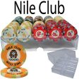 200 Ct Custom Breakout Nile Club Chip Set in Acrylic Tray Online now