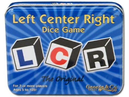 LCR, left center right dice game, the original Online Hot Sale