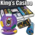 300 Ct - Custom Breakout - Kings Casino 14 G - Aluminum Cheap