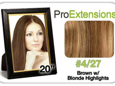 Pro Lace 20 , #4-27 Brown w-Blonde Highlights Cheap